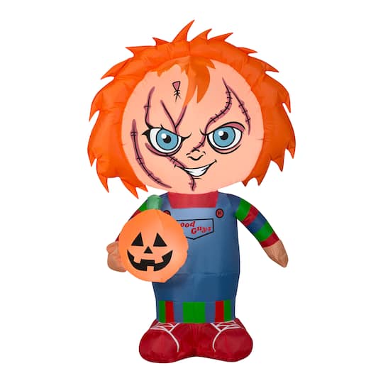42&#x22; Inflatable Halloween Chucky From Child&#x2019;s Play